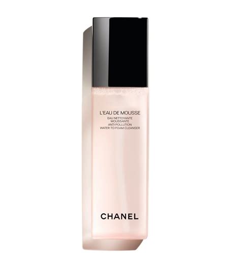 eau de mousse nettoyante chanel|l'eau mousse soap free cleanser.